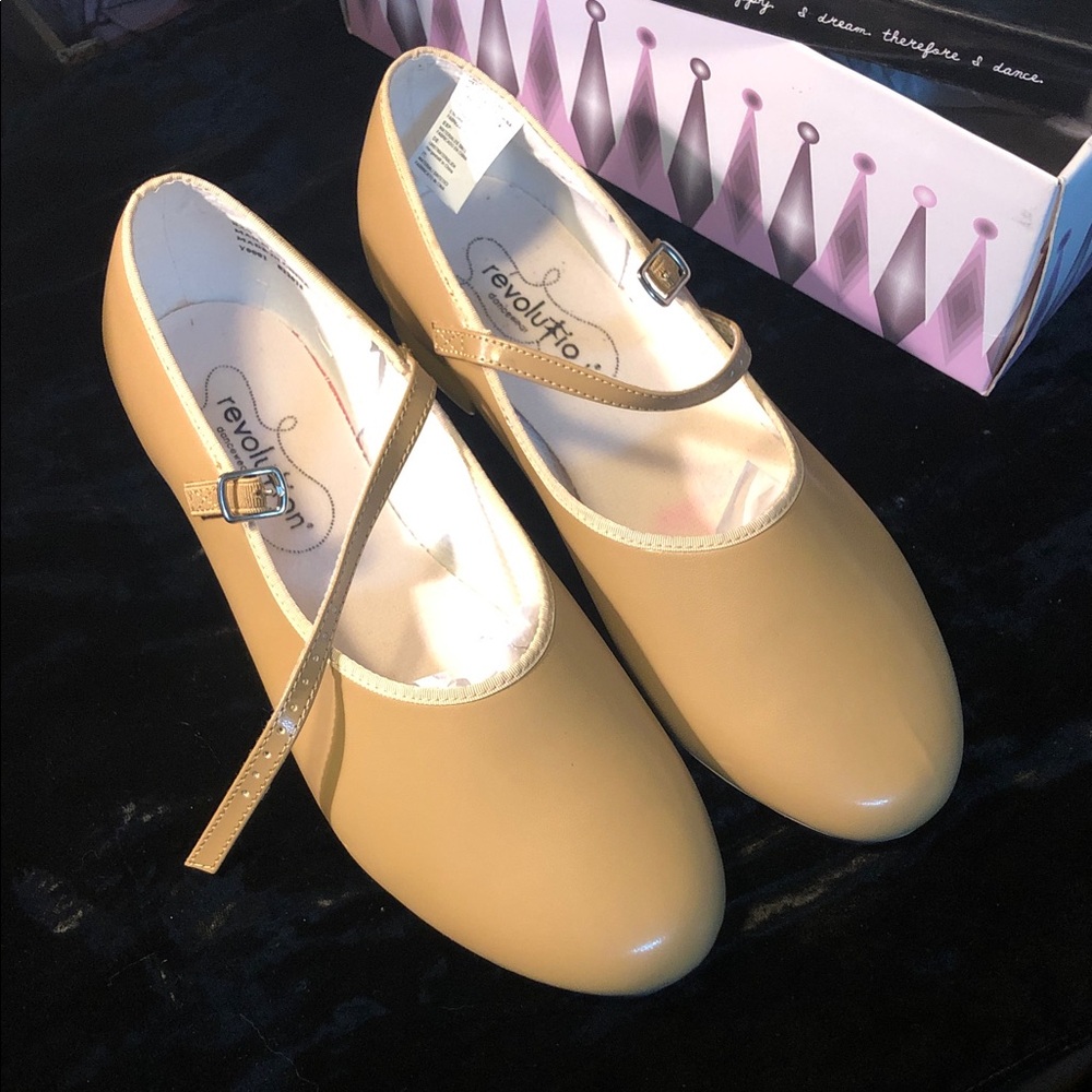 Revolution Dancwear U Shell Tap Shoes Ladies 12